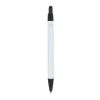 Stylo à bille Alaska softtouch avec stylet R-AL Blanc