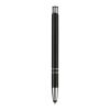 Stylo stylet Alicante Noir | Gravure | dans le prolongement du clip | 30 mm x 6 mm | non disponible