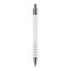 Stylo Talagante 5 anneaux Blanc | Tampographie 1 couleur | dans le prolongement du clip | 30 mm x 8 mm | non disponible