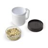 Mug déjeuner à emporter 520+230ml Blanc