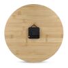 Horloge murale en bambou Nature | sans marquage | non disponible | non disponible