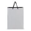 FSC Sac cadeau en papier 30 x 12 x 40cm 200g/m² Argent | sans marquage | non disponible | non disponible