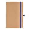 Cahier à couverture souple Papier kraft A5 Bleu / Blanc | sans marquage | non disponible | non disponible