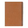 Carnet de notes en cuir recyclé Midi Marron clair | sans marquage | non disponible | non disponible | non disponible