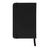 Cahier R-PET/PU GRS A6 noir | sans marquage | non disponible | non disponible | non disponible
