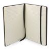 Cahier R-PET/PU GRS A5 Noir | sans marquage | non disponible | non disponible | non disponible