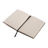 Carnet, couverture en cuir recyclé A5 Marron clair | sans marquage | non disponible | non disponible | non disponible