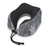 Oreiller de voyage profilé en mousse à mémoire de forme avec housse en EVA Gris | sans marquage | non disponible | non disponible