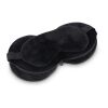Oreiller masque de voyage avec housse à fermeture éclair noir | sans marquage | non disponible | non disponible