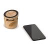 Enceinte 3W et Chargeur sans fil 5W en bois Nature