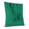 Sac en coton recyclé 140g/m² 38x42cm Vert foncé | sans marquage | non disponible | non disponible | non disponible