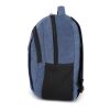 Sac à dos en toile de coton recyclé Harper Bleu foncé
