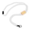 Lanyard paracorde R-PET Blanc | sans marquage | non disponible | non disponible