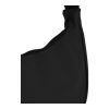 Sac à bandoulière demi-lune en R-PET 600D enduit de PU Noir | sans marquage | non disponible | non disponible
