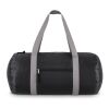 Sac de sport et de voyage léger en R-PET 190T, 48 x 23 x 23 cm, 20 litres Noir