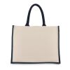 Jute-Cotton Sac fourre-tout OEKO-TEX® 42,5 x 19 x 32cm 320g/m² Bleu foncé | sans marquage | non disponible | non disponible