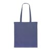 Sac en coton bio couleur long 140g/m² 38x42 cm Bleu foncé | sans marquage | non disponible | non disponible