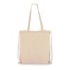Sac fourre-tout à cordon en coton OEKO-TEX® 38 x 42cm 140g/m². Ecru | sans marquage | non disponible | non disponible
