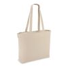 Sac fourre-tout en coton avec fermeture éclair OEKO-TEX® 47 x 11 x 35cm 320g/m² Ecru