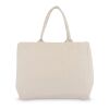 Sac fourre-tout en coton avec fermeture éclair OEKO-TEX® 39 x 24 x 34cm 320g/m². Ecru | sans marquage | non disponible | non disponible