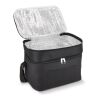R-PET 600D Sac isotherme à double compartiment 30 x 20 x 25cm 12L noir | sans marquage | non disponible | non disponible
