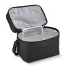 R-PET 600D Sac isotherme à double compartiment 30 x 20 x 25cm 12L Noir | sans marquage | non disponible | non disponible
