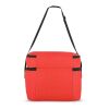 R-PET 600D Sac isotherme à double compartiment 30 x 20 x 25cm 12L Rouge / blanc