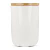 Boîte en céramique et bambou 900ml Blanc | sans marquage | non disponible | non disponible | non disponible