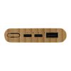 Batterie externe Bamboo 5000 mAh Nature | sans marquage | non disponible | non disponible