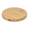 Pad de charge sans fil en bambou 15W Nature | sans marquage | non disponible | non disponible