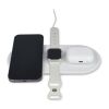 Chargeur sans fil rapide 3-en-1 15W téléphones / Apple Watch / AirPod Blanc | sans marquage | non disponible | non disponible