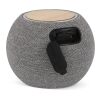 Enceinte 5W et chargeur sans fil 15W R_PET & Bambou Gris | sans marquage | non disponible | non disponible | non disponible