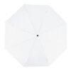 Parapluie pliable Congo 190T Pongee 21 Blanc | sans marquage | non disponible | non disponible