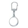 Porte-clés métal rond Argent | sans marquage | non disponible | non disponible | non disponible