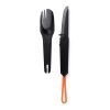 Set de couverts 4 en 1 Nordic Drift Trail noir