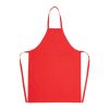 Tablier en coton Impact AWARE™ rouge | sans marquage | non disponible | non disponible | non disponible