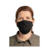 Masque barrière réutilisable à 2 couches en coton noir | sans marquage | non disponible | non disponible