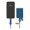 Câble Oakland 1,2 mètres 6-in-1 à charge rapide 60W bleu | sans marquage | non disponible | non disponible