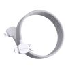 Câble 65W en TPE/PET RCS recyclé Urban Vitamin Stockton blanc | sans marquage | non disponible | non disponible