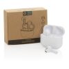 Écouteurs sans fil en plastique recyclé RCS Tunevo blanc | sans marquage | non disponible | non disponible