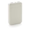 Batterie de secours 10.000 mAh en plastique recyclé RCS blanc | sans marquage | non disponible | non disponible