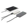 Powerbank avec induction en plastique recyclé RCS blanc | sans marquage | non disponible | non disponible