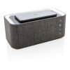 Enceinte avec chargeur à induction Vogue gris-noir | sans marquage | non disponible | non disponible