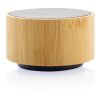 Enceinte 3W en bambou FSC® et ABS RCS noir | sans marquage | non disponible | non disponible