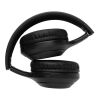 Casque audio en plastique recyclé RCS noir | sans marquage | non disponible | non disponible