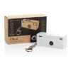 Porte-clés appareil photo en ABS RCS Cliq it blanc | sans marquage | non disponible | non disponible
