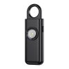 Alarme d'urgence rechargeable avec fonction SOS Safio RCS noir
