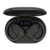 Écouteurs TWS à oreille ouverte en plastique RCS Fitsound noir | sans marquage | non disponible | non disponible