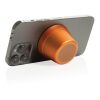 Haut-parleur magnétique 5W en aluminium recyclé RCS Nivio orange | sans marquage | non disponible | non disponible