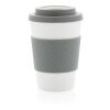 Mug en PP recyclable 270ml gris | sans marquage | non disponible | non disponible | non disponible